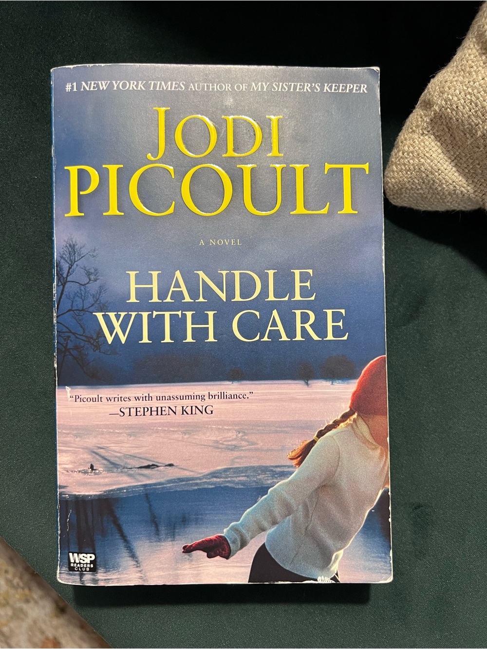 Jodi Picoult "Handle With Care" Paperback - Blue Cover